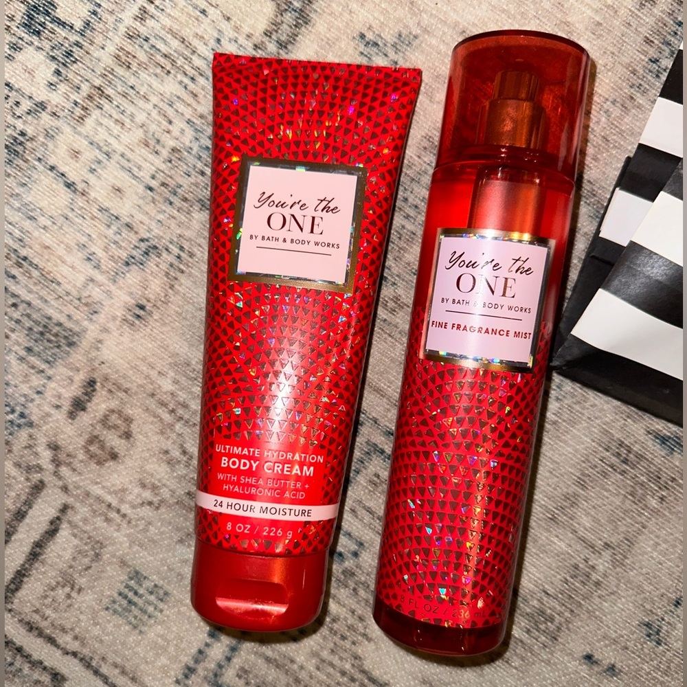 You’re The One fragrance spray lotion set bundle